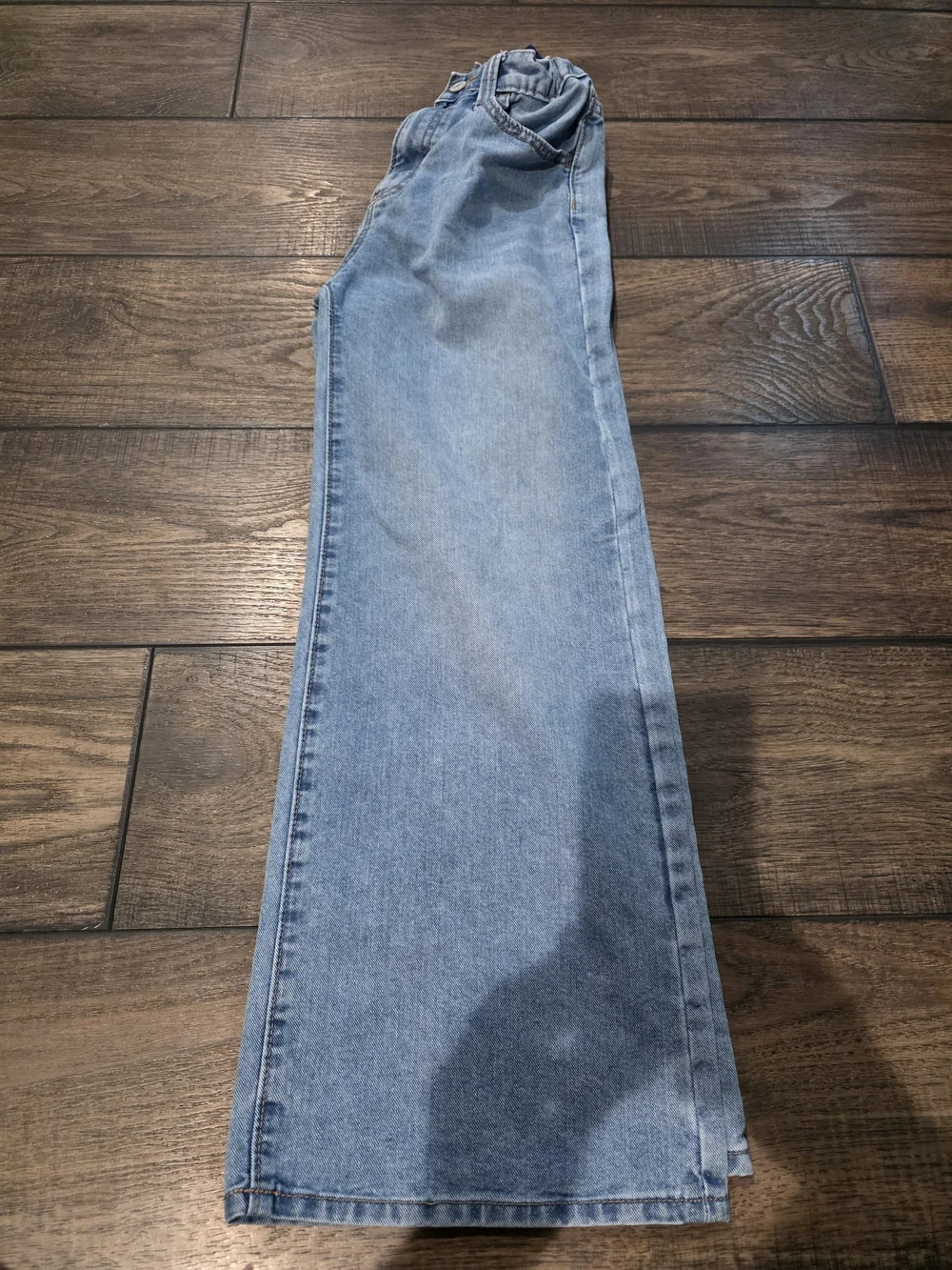 Old Navy Light Wash Elastic Waist Jeans